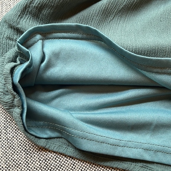 🌱 Vintage Sage Green Romper with pockets  , Size: L Circa 2008 - Picture 6 of 17